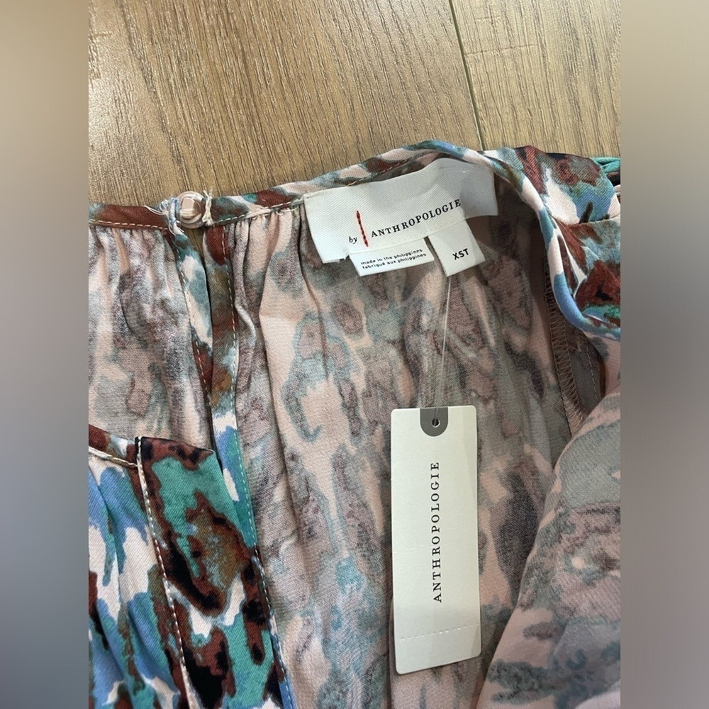 Anthropologie NEW Turquoise Somerset‎ Jumpsuit XST - Picture 5 of 9